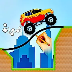 play Teken en red de auto